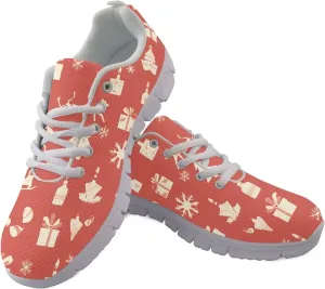 Breathable Sports Shoes for Women Teens Trainer Running Travel Sneaker Walking Low Heel Lightweight Sneakers