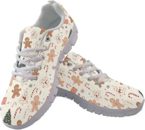 Breathable Sports Shoes for Women Teens Trainer Running Travel Sneaker Walking Low Heel Lightweight Sneakers