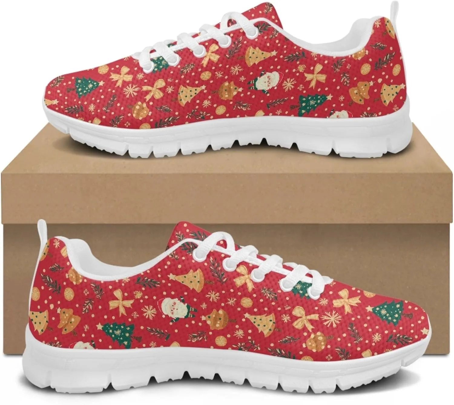 Breathable Sports Shoes for Women Teens Trainer Running Travel Sneaker Walking Low Heel Lightweight Sneakers