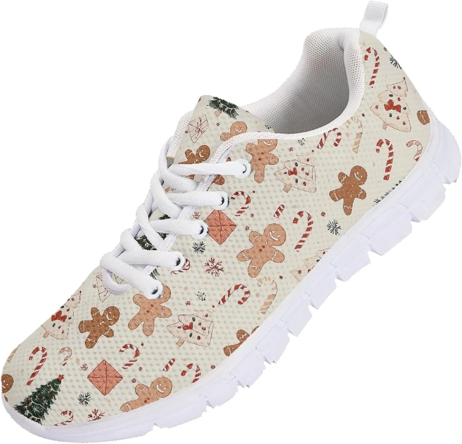 Breathable Sports Shoes for Women Teens Trainer Running Travel Sneaker Walking Low Heel Lightweight Sneakers