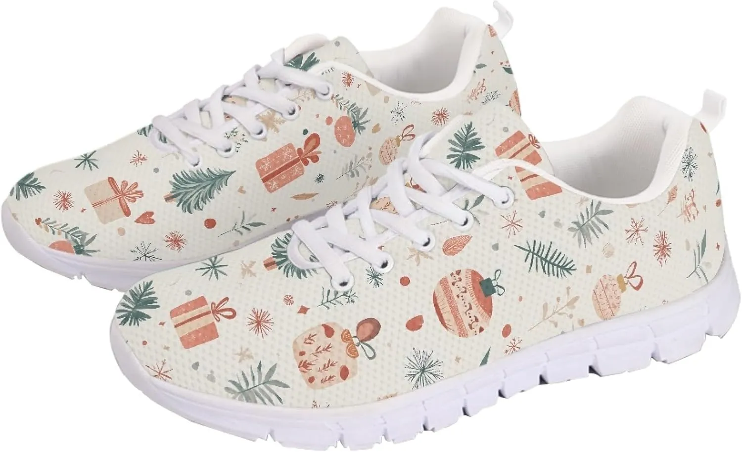 Breathable Sports Shoes for Women Teens Trainer Running Travel Sneaker Walking Low Heel Lightweight Sneakers