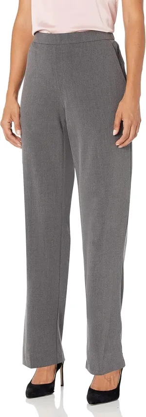 Briggs New York Women's Petite Pull on Dress Pant Average & Short Length