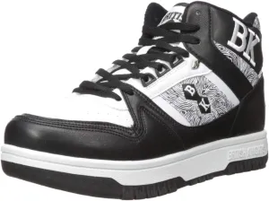 British Knights Men's Kings SL Fashion Sneaker Sneaker, White/Black, 10 medium