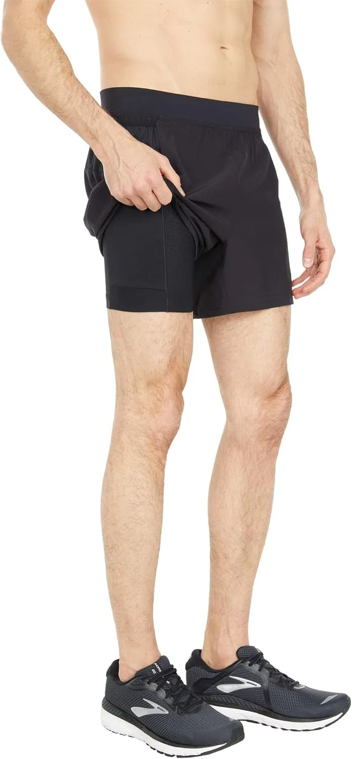 Brooks Sherpa 5" 2-in-1 Shorts