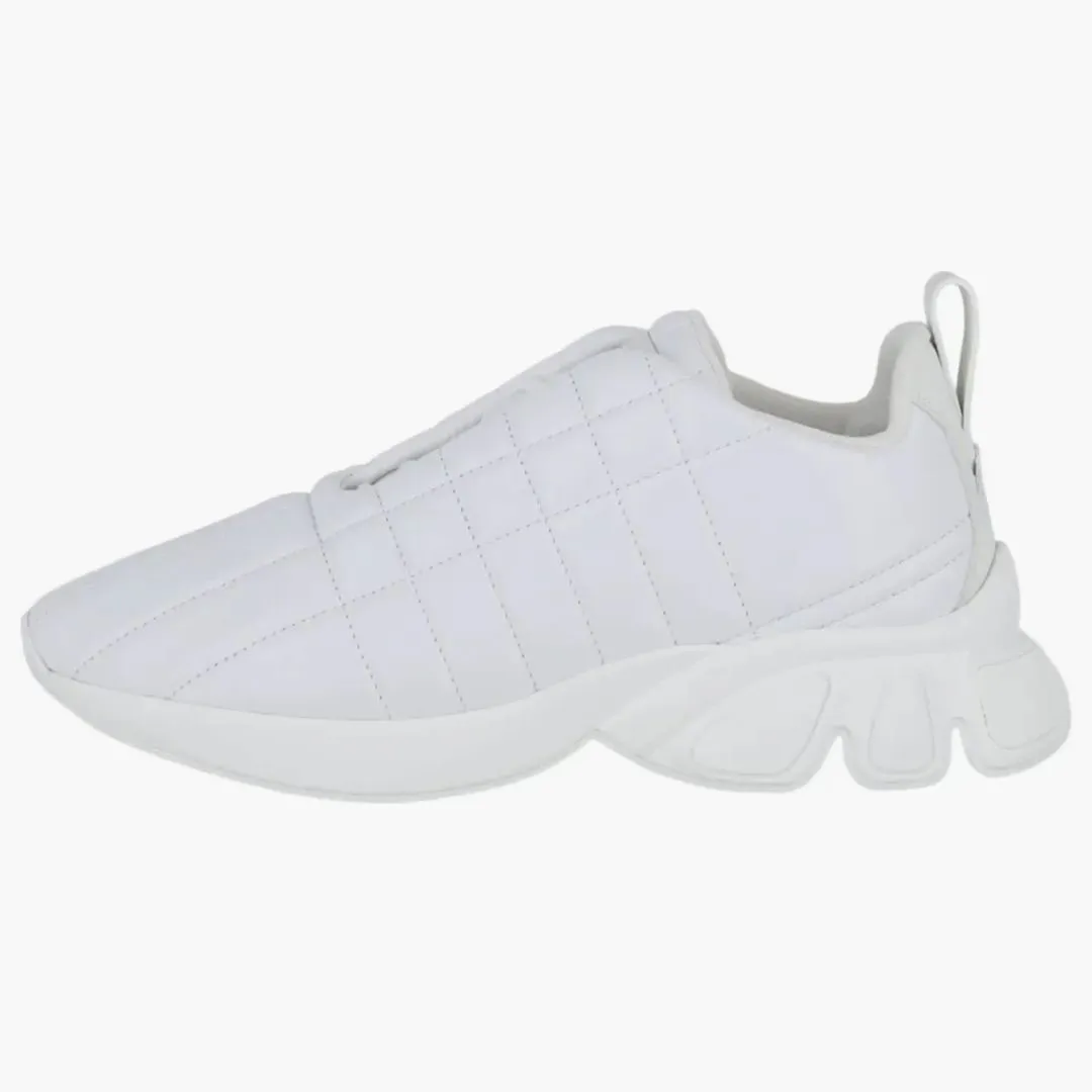 Burberry Quilted Leather Sneaker White (women's)