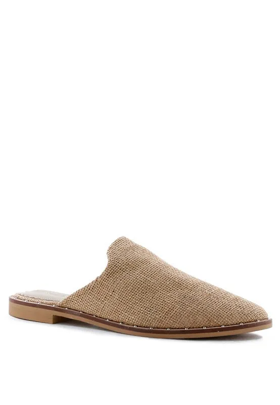 Canvas Mules