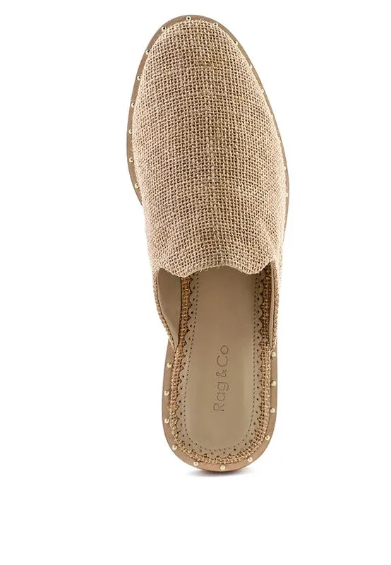 Canvas Mules