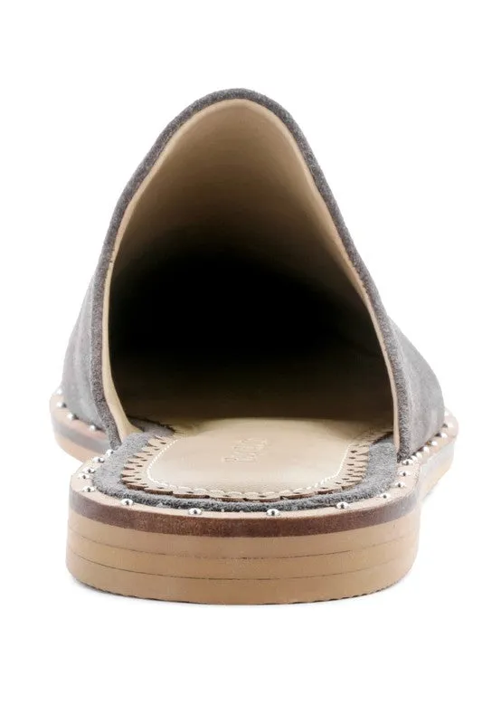 Canvas Mules