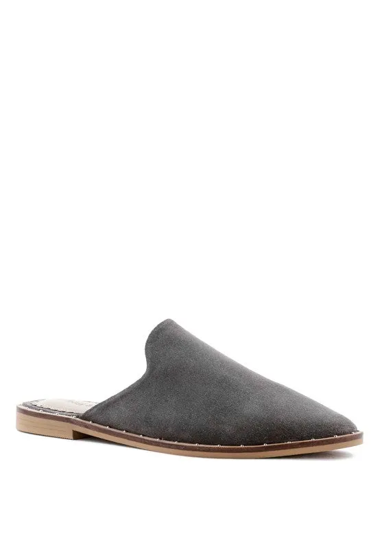 Canvas Mules