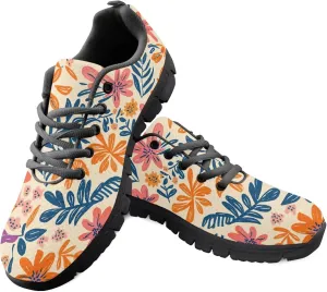 Casual Shoes for Teens Womens Trainer Running Travel Sneaker Walking Low Heel Lace Up Teens Adults Lightweight Sneakers