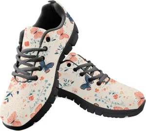Casual Shoes for Teens Womens Trainer Running Travel Sneaker Walking Low Heel Lace Up Teens Adults Lightweight Sneakers