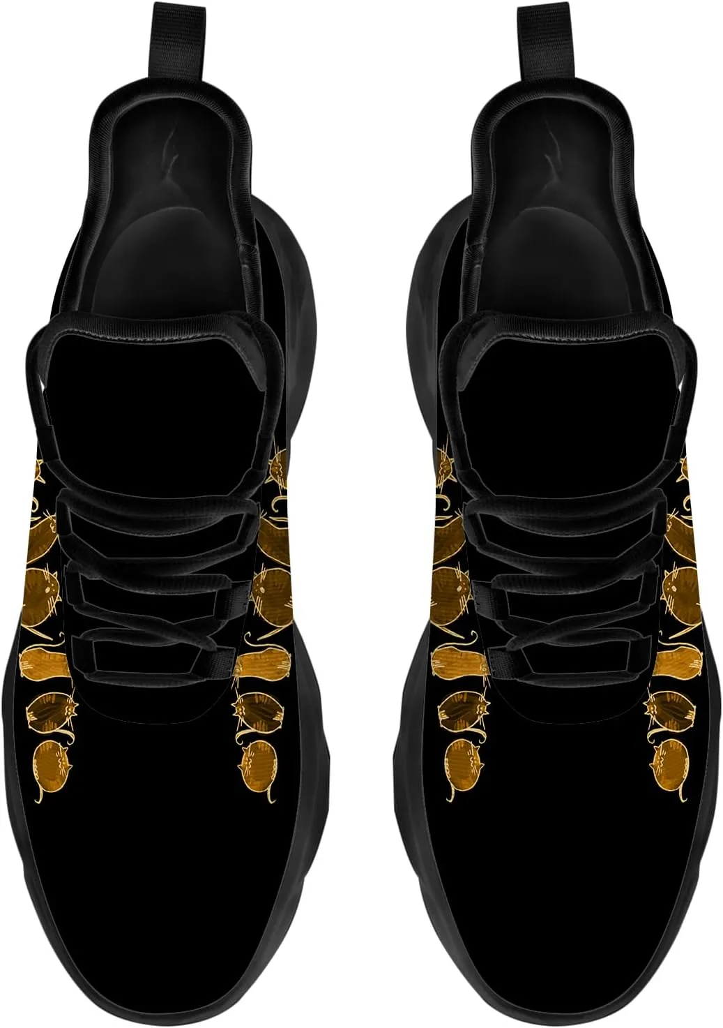 Cat Card Shoes for Men Women Road Running Walking Tennis Sneakers Kitty Lover Shoes Gifts for Boy Girl