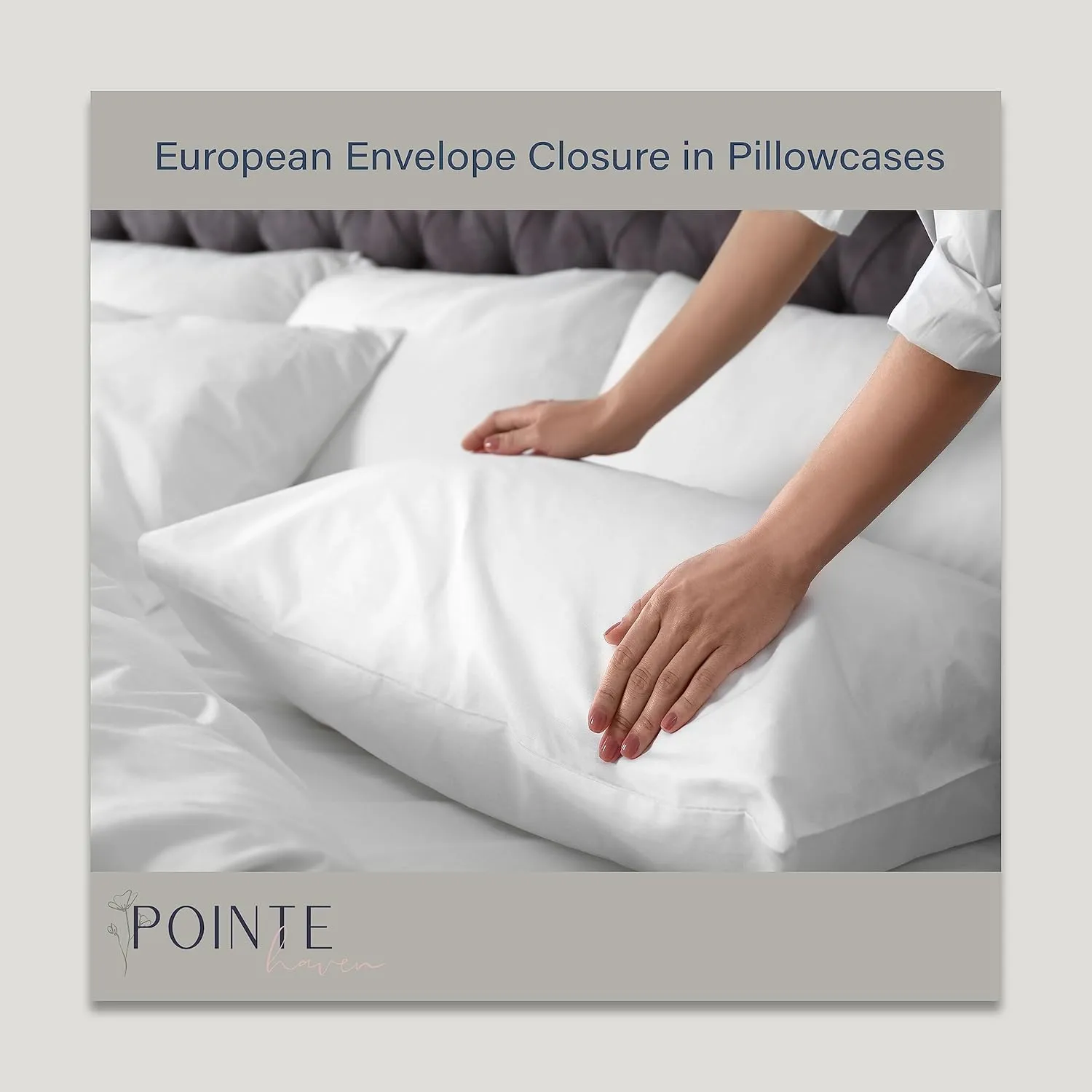 Celeste Home 610 Thread Count Pima Cotton Sheet Set, Queen, Cream
