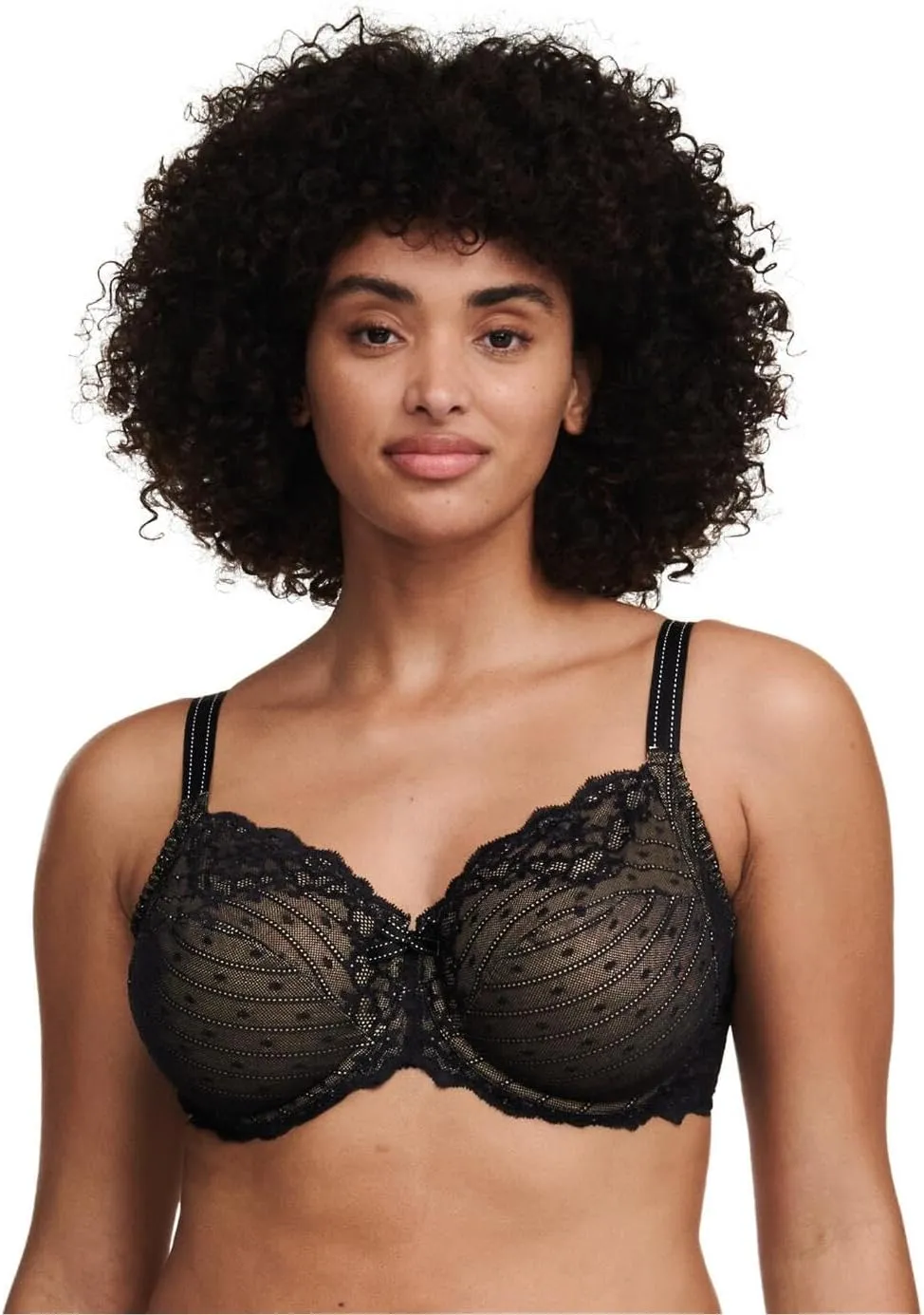 Chantelle Women's Rive Gauche Lace Full Coverage Unlined Bra