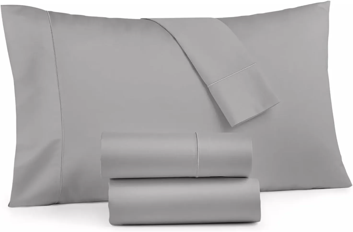 Charter Club Sleep Luxe 800 Thread Count 100% Cotton 4-Pc. King Sheet Set Charcoal