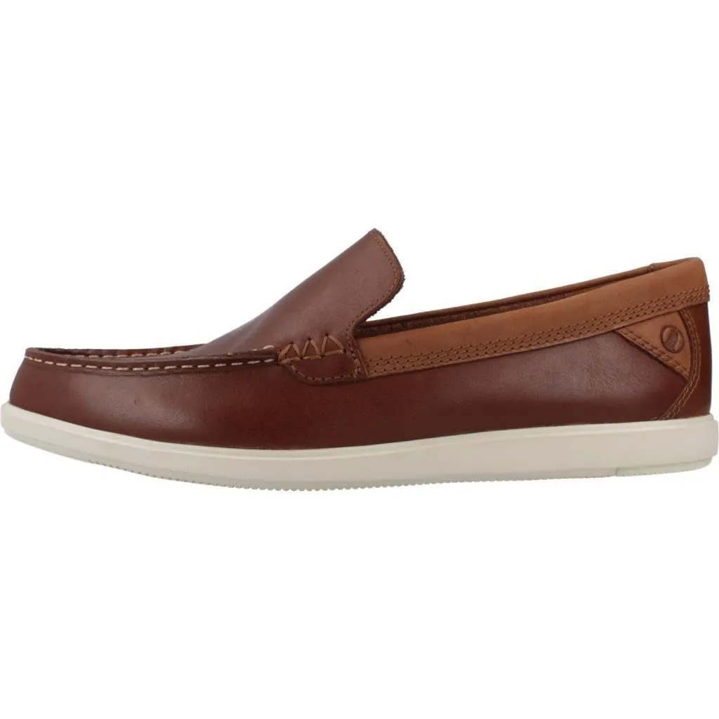 Clarks Men's Bratton Loafer, Dark Tan, 10 Men