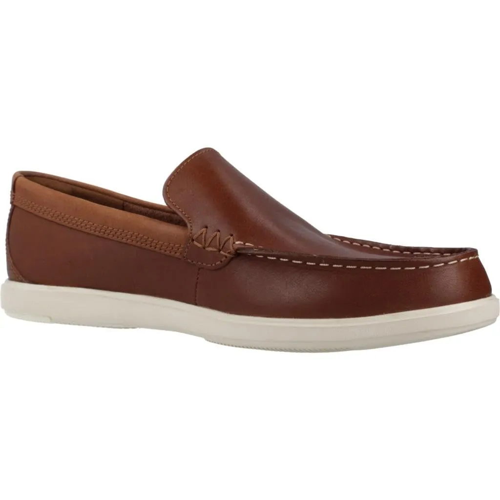 Clarks Men's Bratton Loafer, Dark Tan, 10 Men