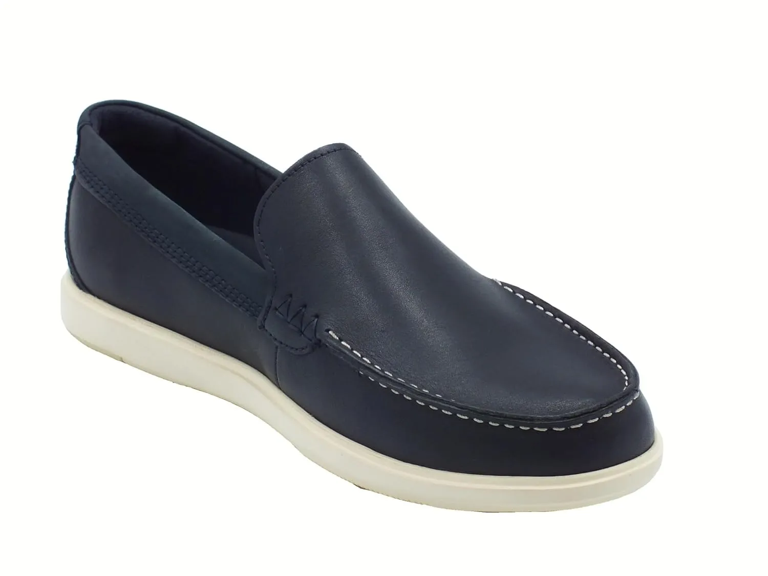 Clarks Men's Bratton Loafer, navy, 9.5 Men