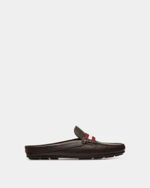 Clay Driver in Ebano Grained Leather