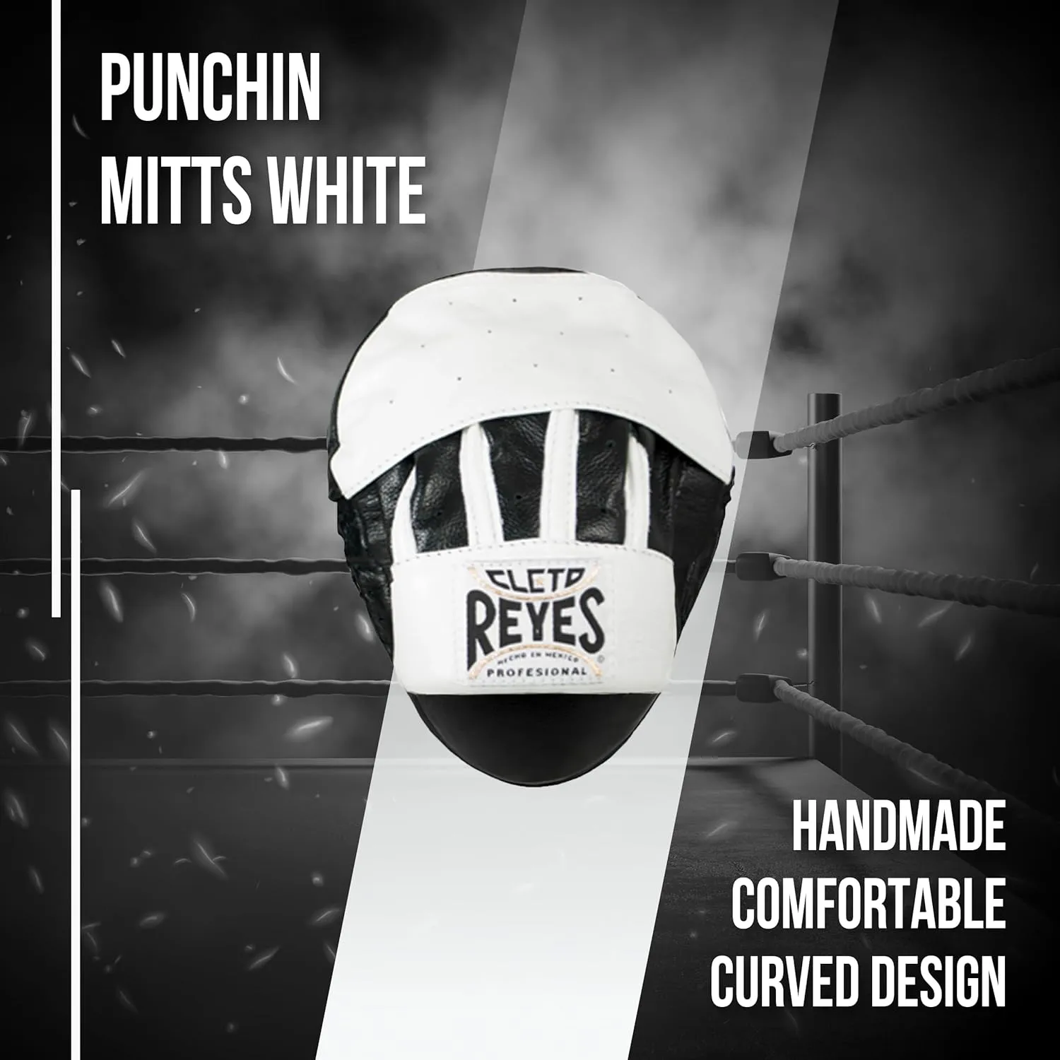 CLETO REYES Boxing Punching Mitts, Focus Sparring Striking Training Punch Pads, MMA, Kickboxing, Muay Thai, Leather