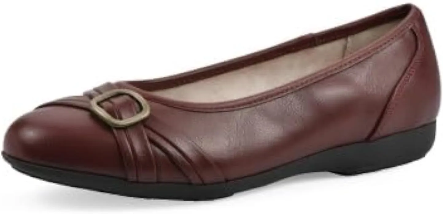 CLIFFS BY WHITE MOUNTAIN Women's Calming Cushioned Ballet Flat