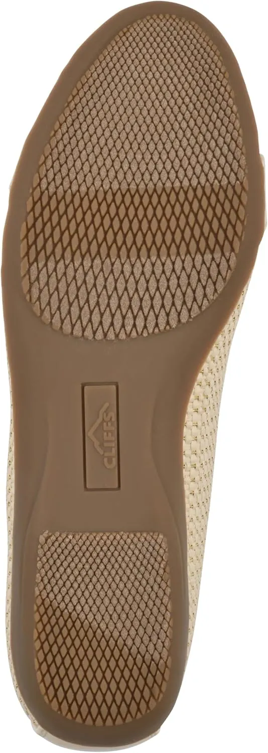CLIFFS BY WHITE MOUNTAIN Women's Charmed Cushioned Ballet Flat