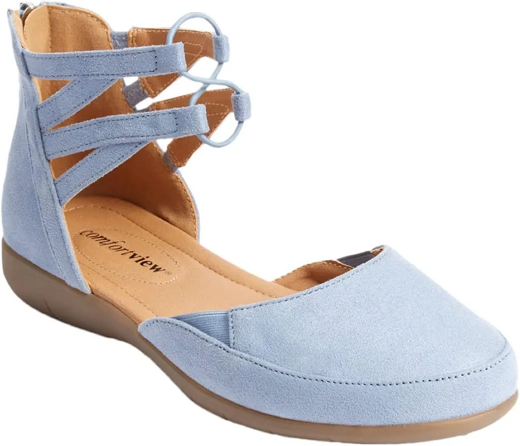 Comfortview Women's The Marlowe Flat(Wide Widths Available)