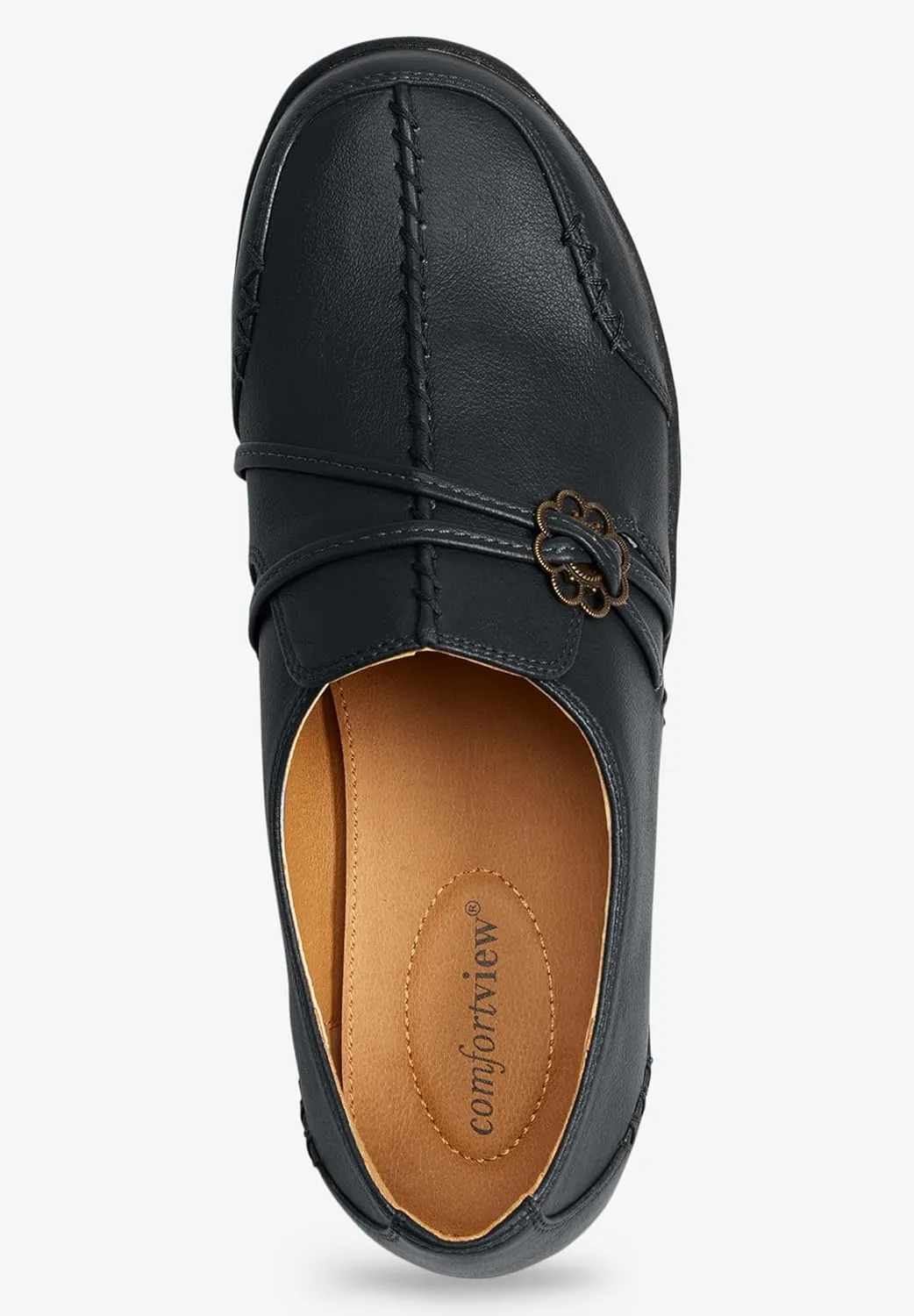 Comfortview Women's The Natalia Slip-On Flat (Wide Widths Available)