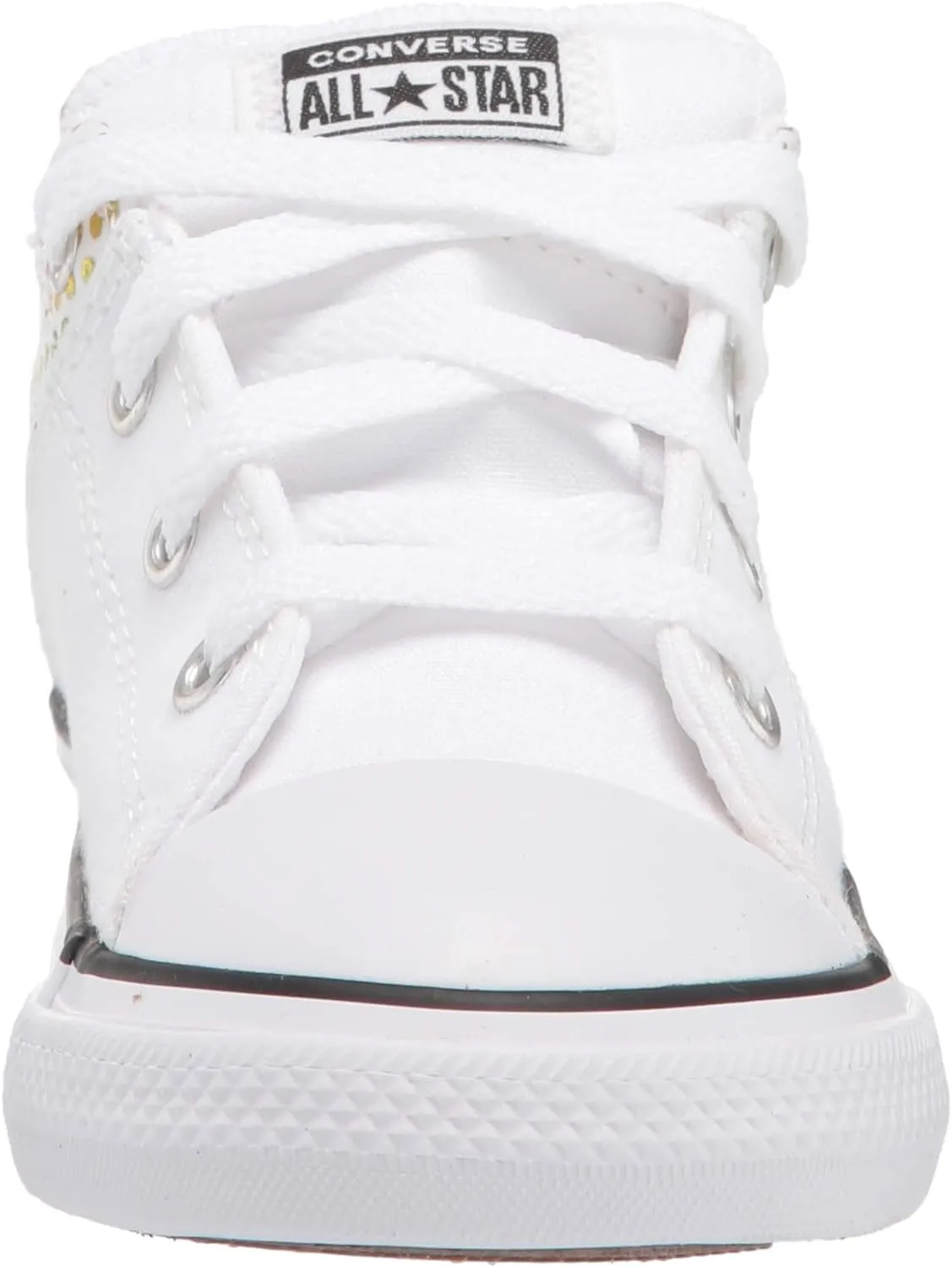 Converse Girl's Chuck Taylor All Star Madison Rainbow Foil Print Low Top Sneaker