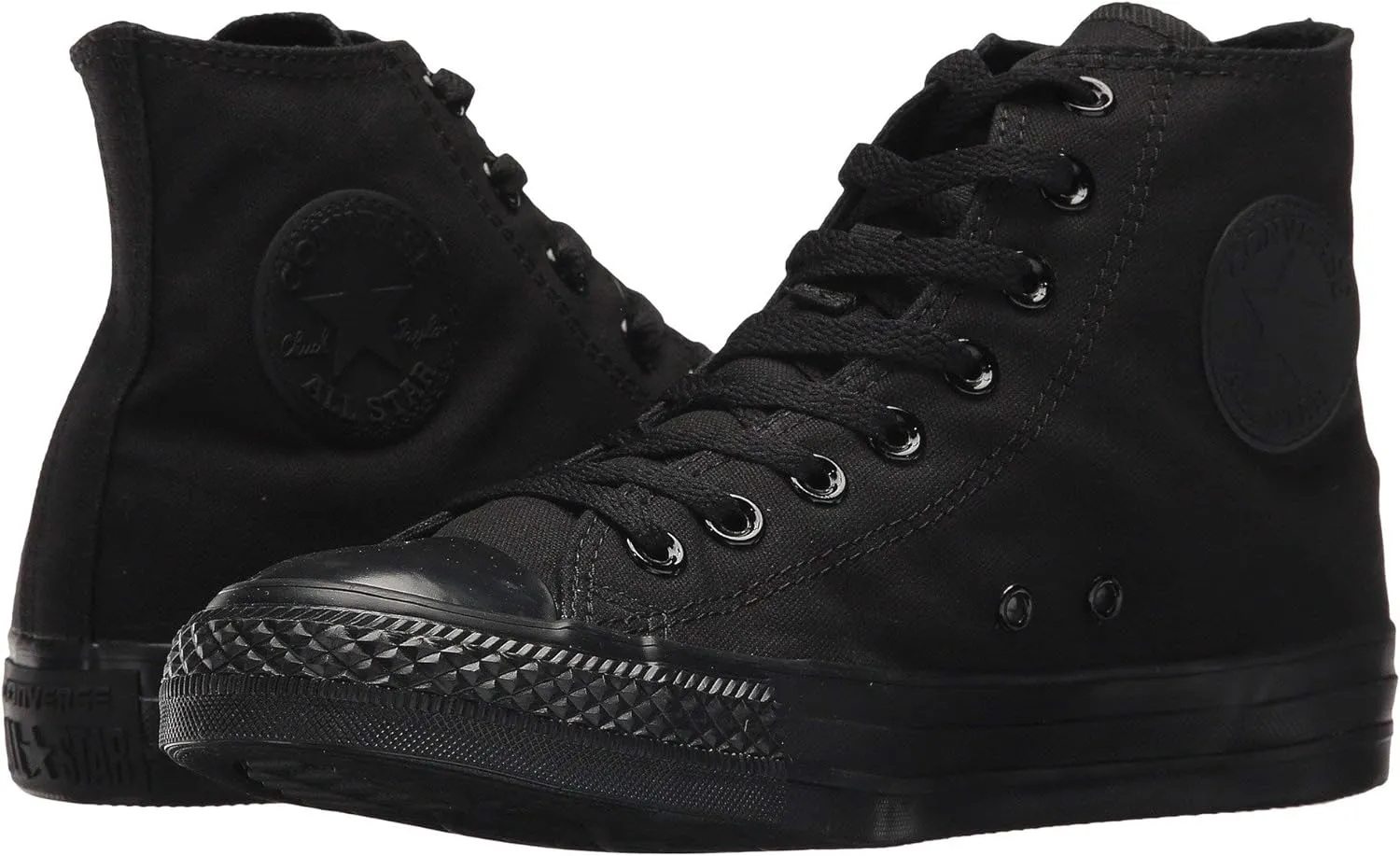 Converse high-top, Black, 9.5 Women/7.5 Men