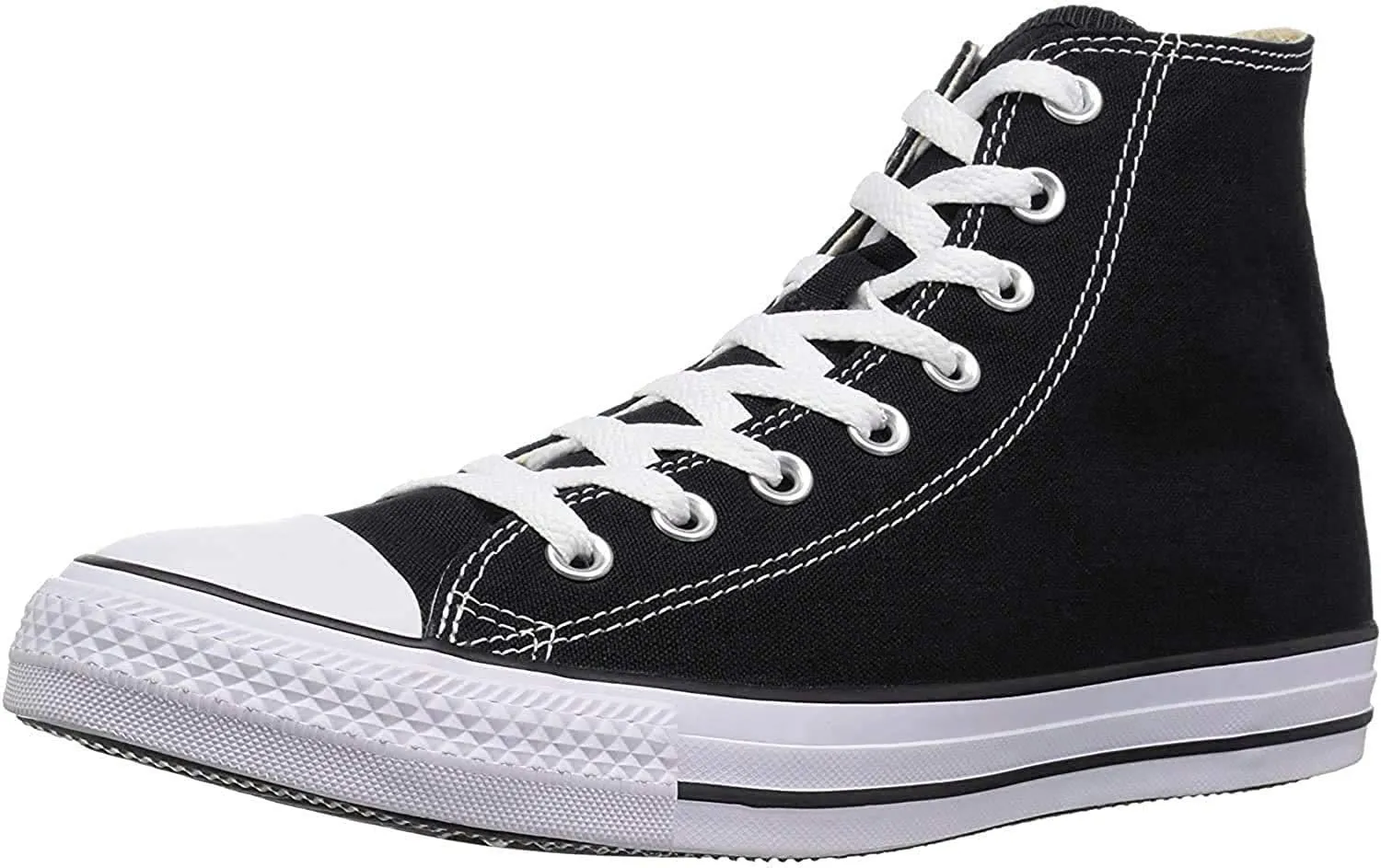 Converse Mens All Star Hi Top Chuck Taylor Chucks Sneaker Trainer - Black - 13
