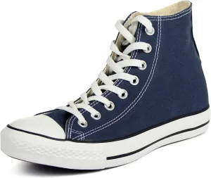 Converse Mens All Star Hi Top Chuck Taylor Chucks Sneaker Trainer - Navy - 8