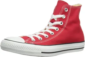 Converse Mens All Star Hi Top Chuck Taylor Chucks Sneaker Trainer - Red - 11