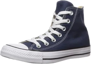 Converse Unisex Chuck Taylor All Star High Top Sneakers Navy, US Men's 10.5 / Women's 12.5