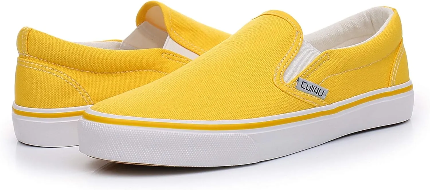 Cull4U Women's Classic Slip On Trainer Shoes