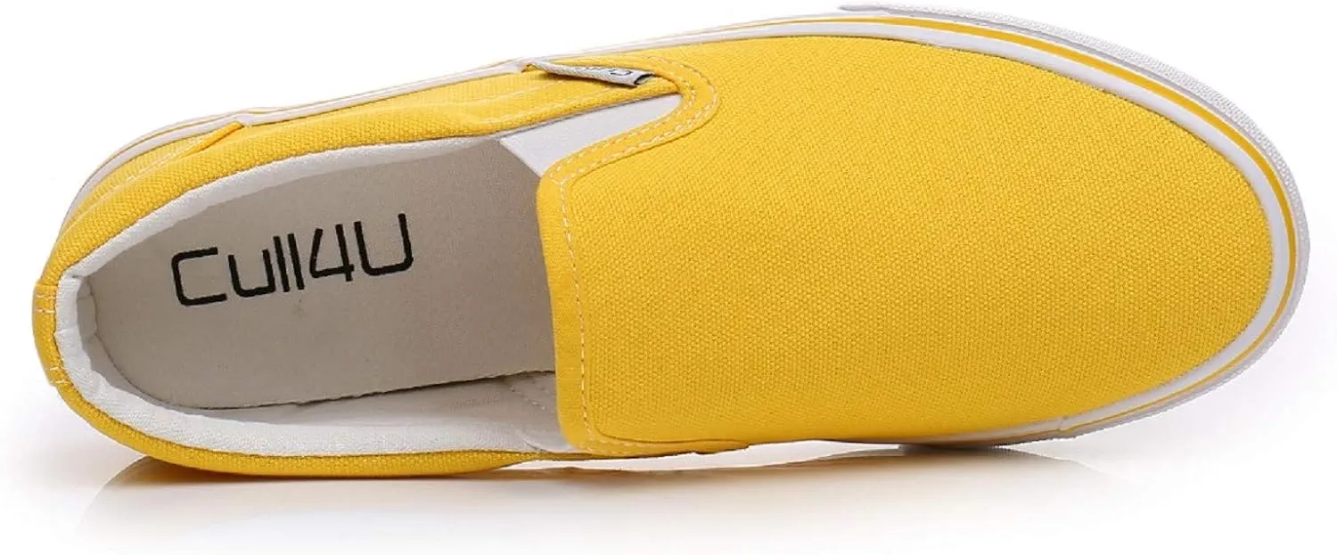 Cull4U Women's Classic Slip On Trainer Shoes