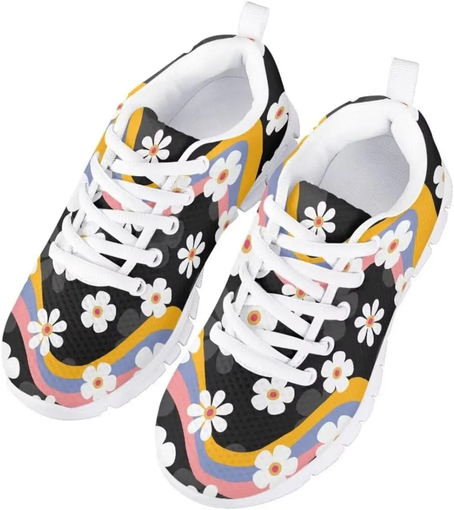 Cute Girls Casual Runninig Shoes Fashion Sneakers Walking Shoes Kids Lightweight Breathable