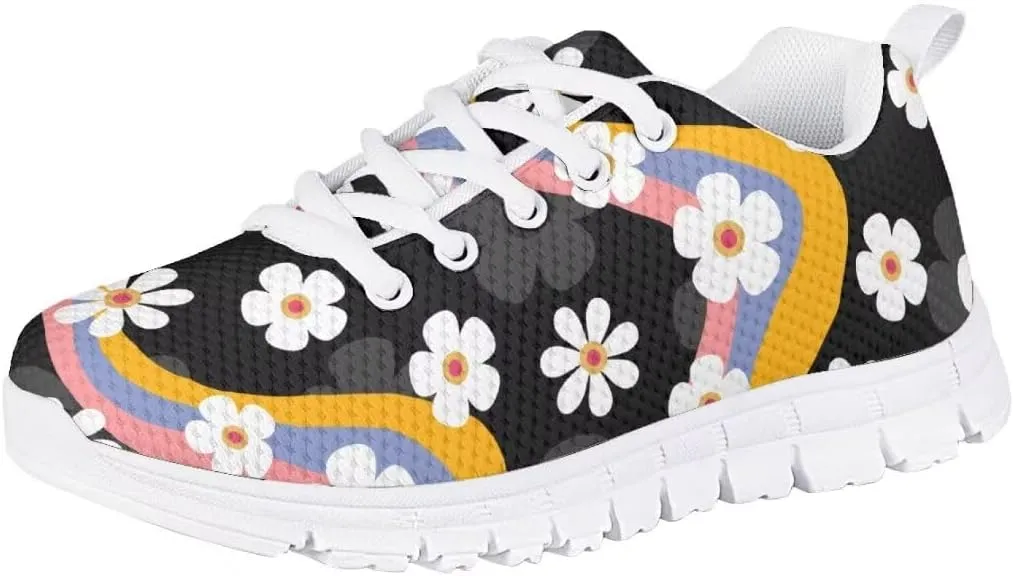 Cute Girls Casual Runninig Shoes Fashion Sneakers Walking Shoes Kids Lightweight Breathable