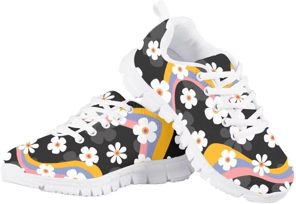 Cute Girls Casual Runninig Shoes Fashion Sneakers Walking Shoes Kids Lightweight Breathable