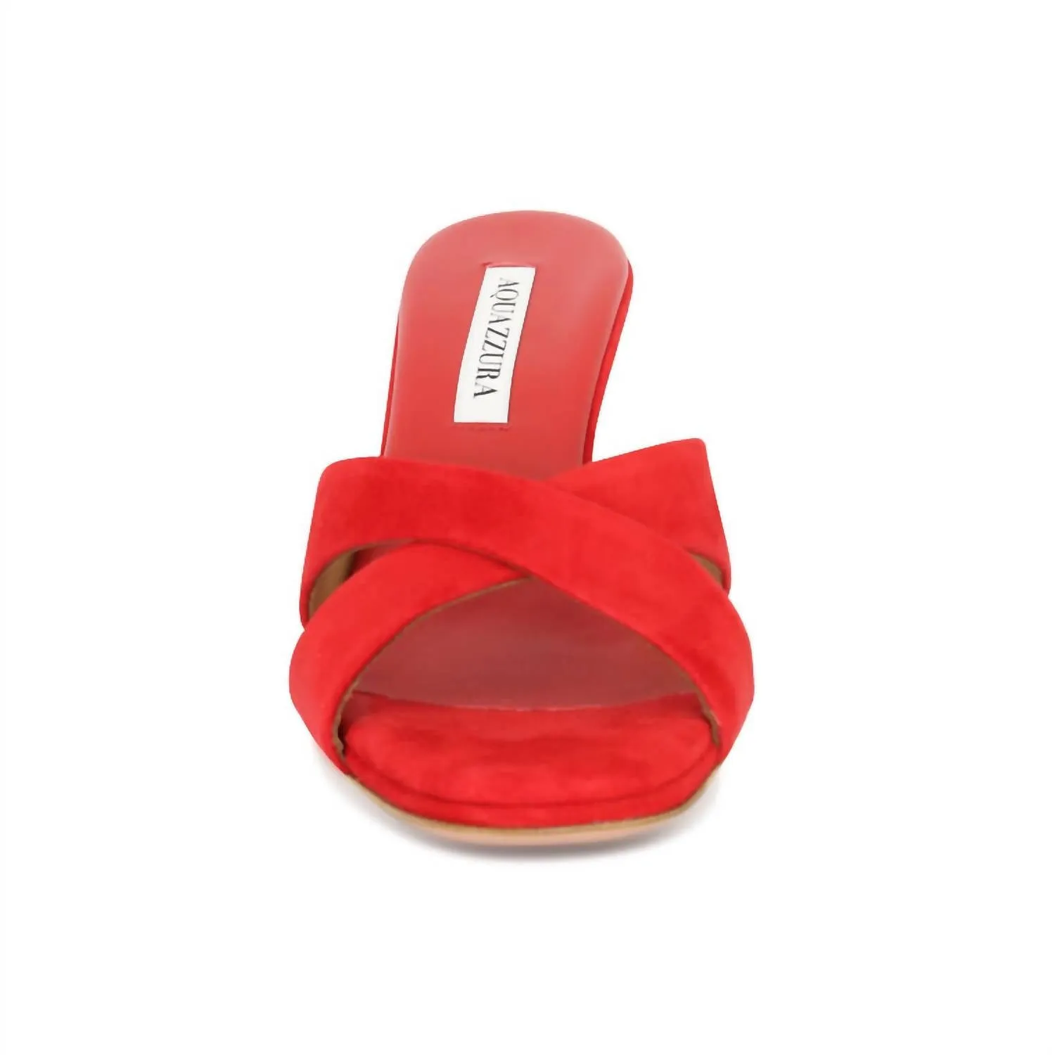 Darling Suede Mule 75 In Lipstick