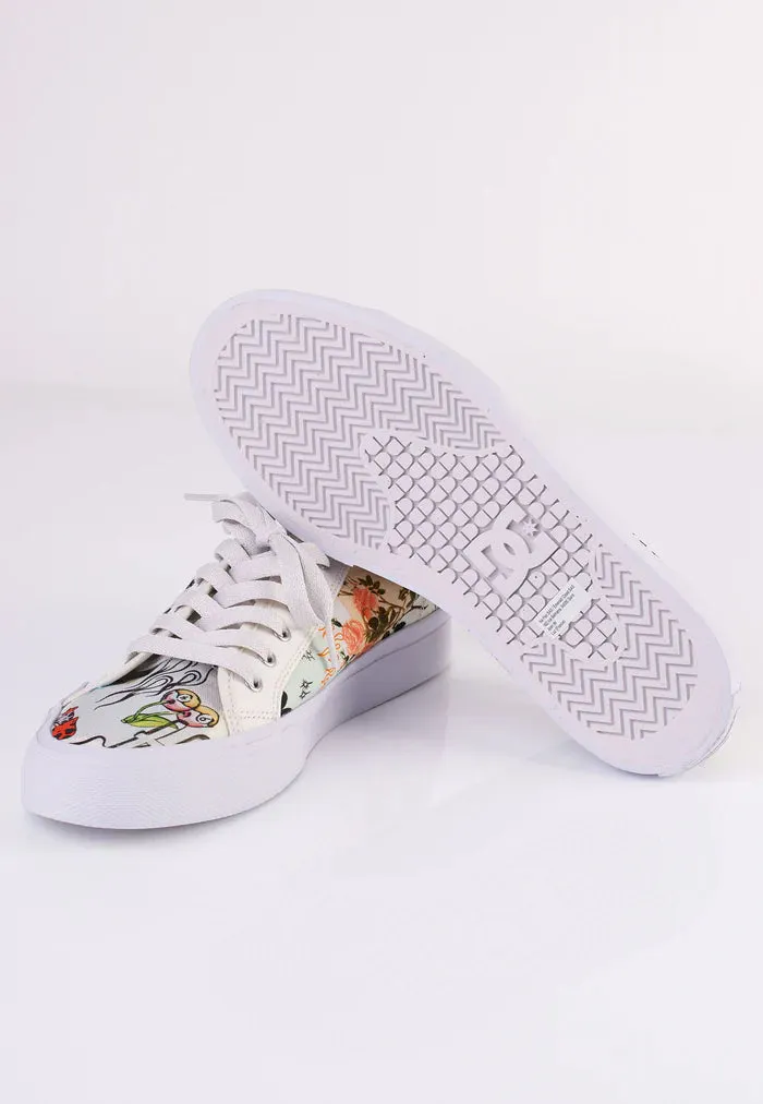 DC - Manual TXSE White/White Print - Shoes
