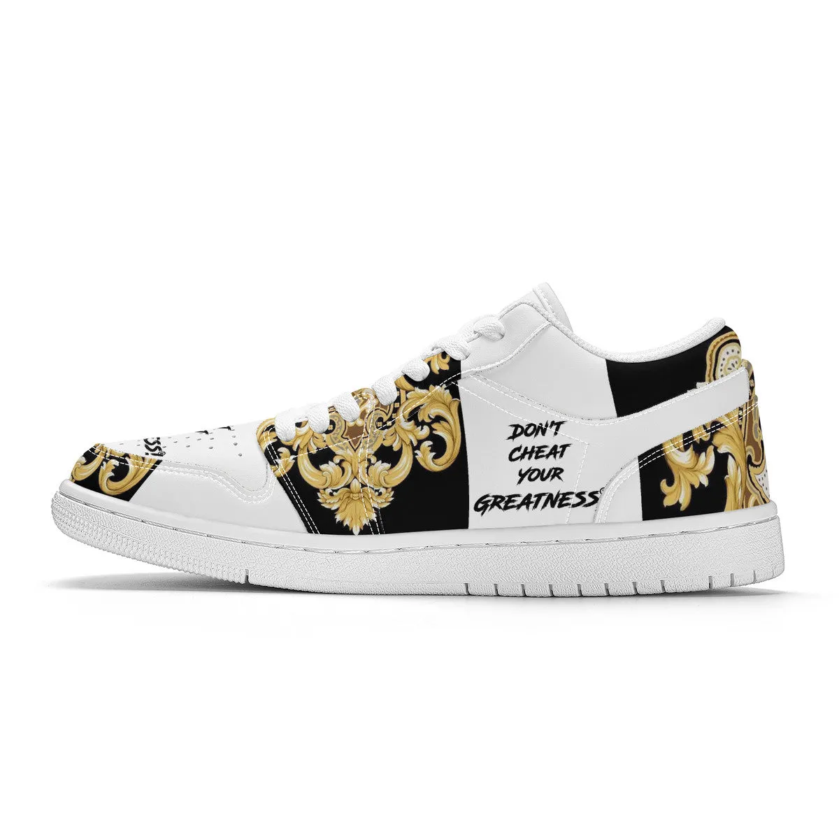 DCYG Xclusive Unisex Low Top Skateboard Sneakers - White