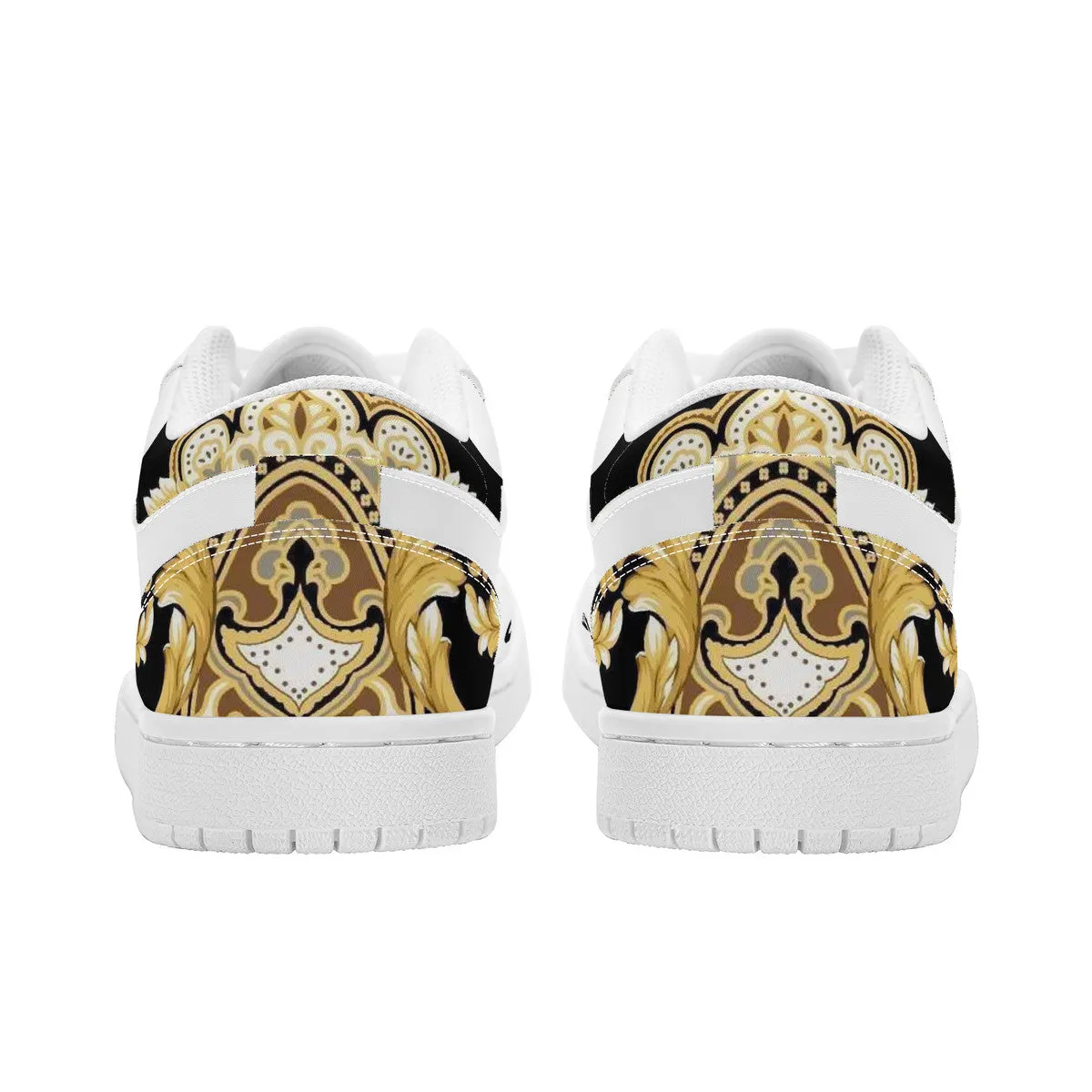 DCYG Xclusive Unisex Low Top Skateboard Sneakers - White