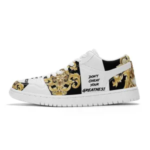 DCYG Xclusive Unisex Low Top Skateboard Sneakers - White