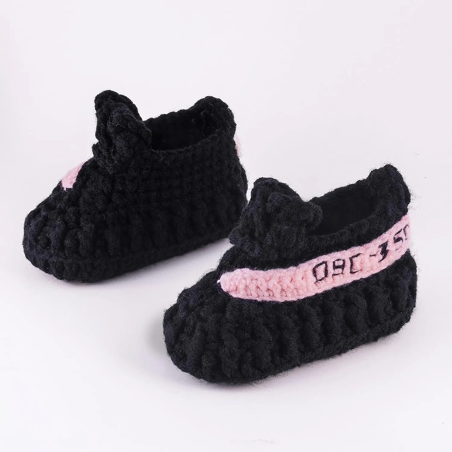 Diaper Book Club Baby Sneakers Crochet Hypebeast Shoes for Toddler Sneakerheads, Soft Booties for Boys & Girls, Designer Kids Fashion, Breathable & Comfortable Children's Kicks