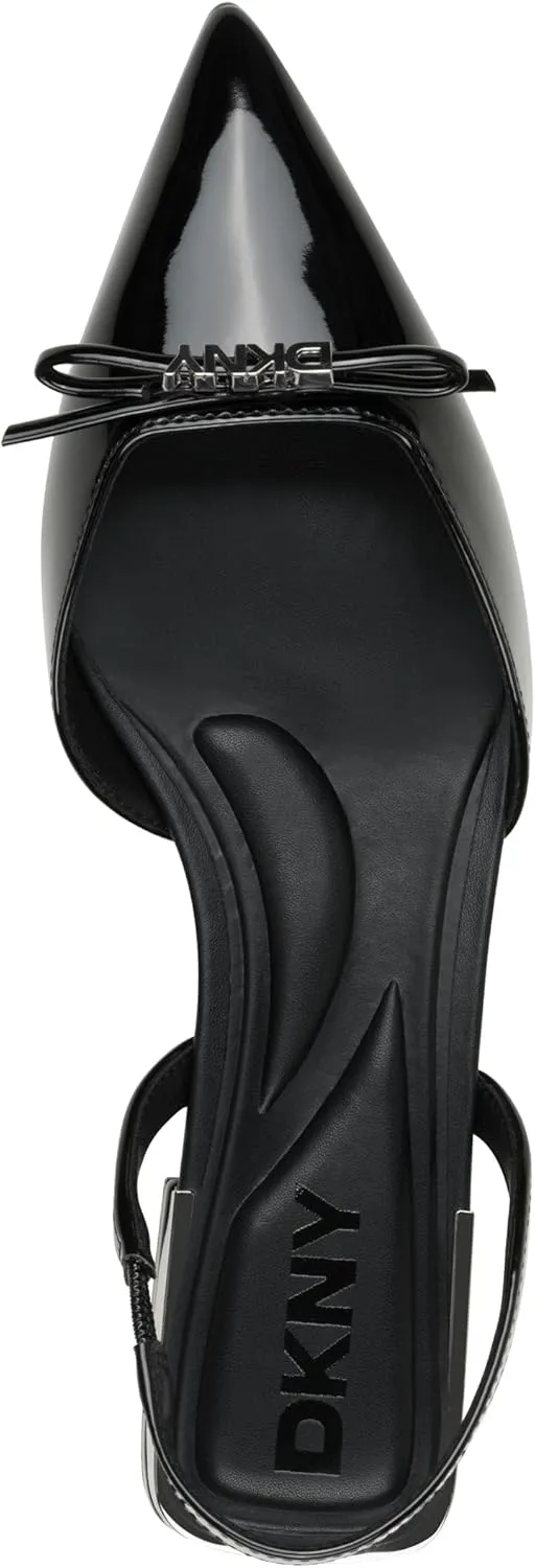DKNY Women's Mahaska Pointed Toe Slingback Mule with Heel