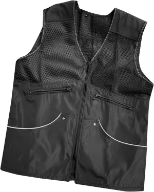 Dog Training Vest for Handlers Breathable Dog Trainer Vest for Agility Obedience Training Handler Dog Trainer Outdoor Backpacking, Black, M