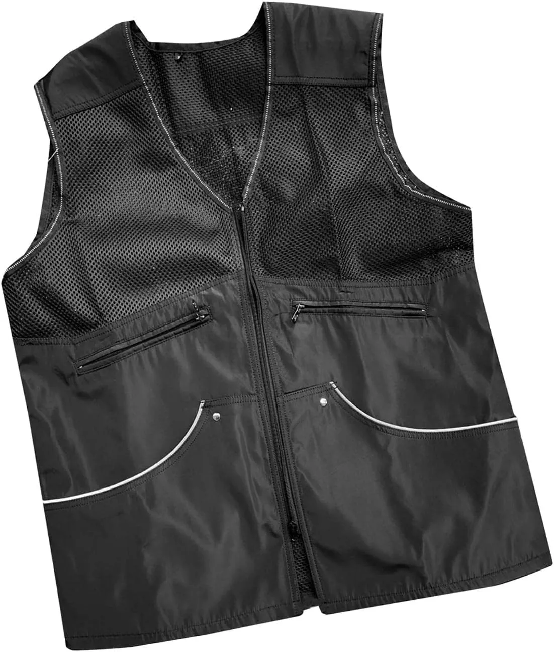 Dog Training Vest for Handlers Breathable Dog Trainer Vest for Agility Obedience Training Handler Dog Trainer Outdoor Backpacking, Black, M