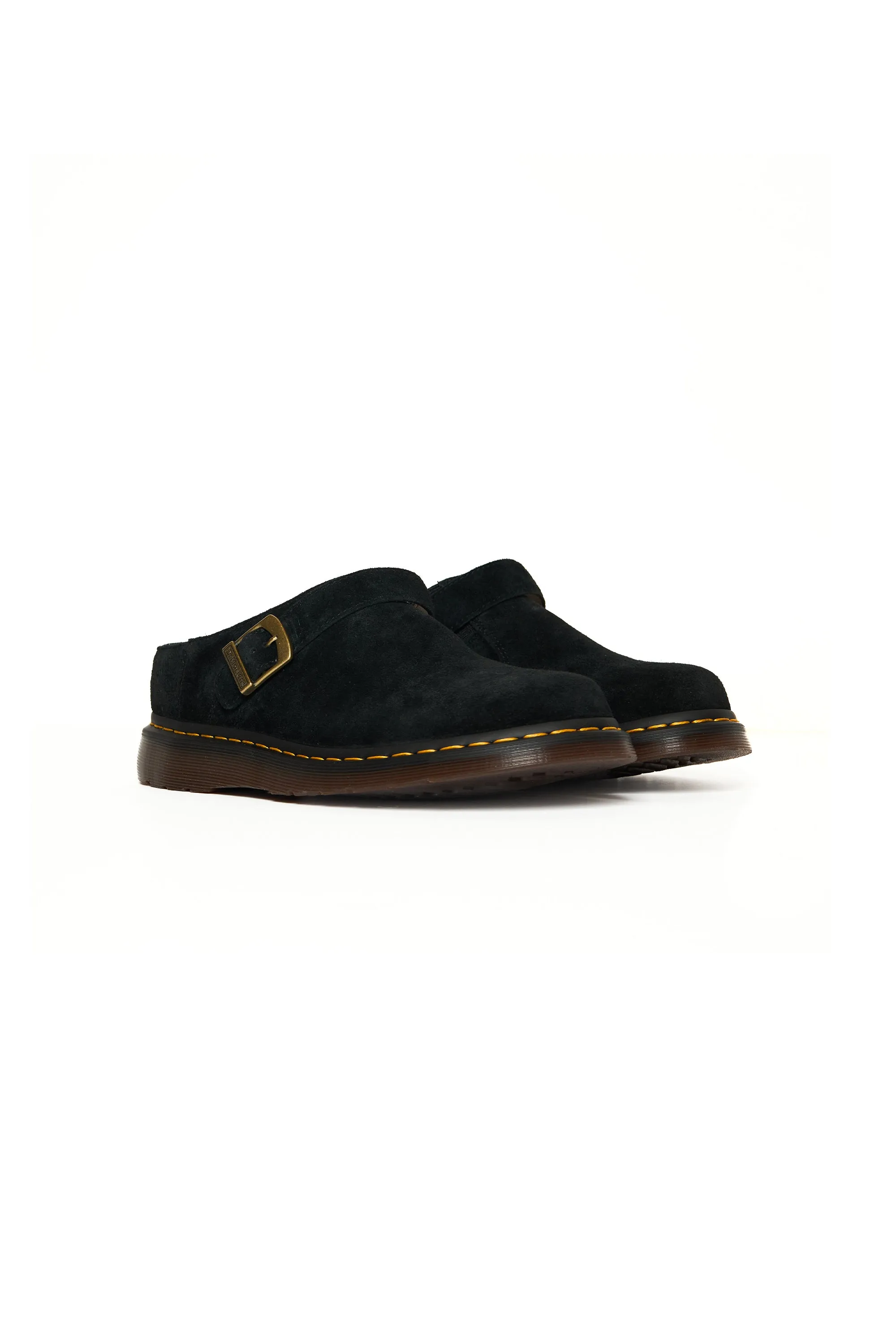 DR. MARTENS Isham Desert Oasis Suede Shoes Black