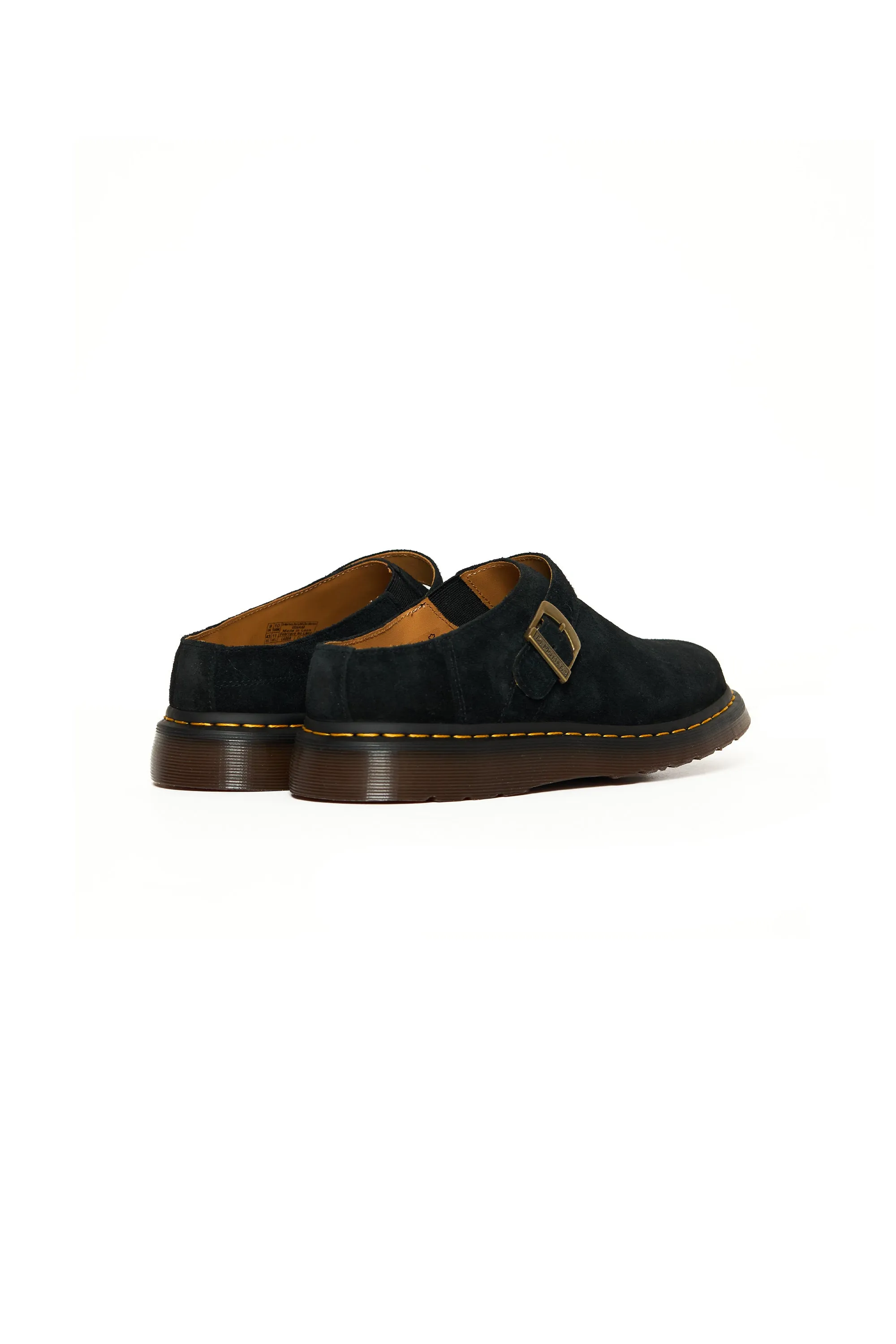 DR. MARTENS Isham Desert Oasis Suede Shoes Black